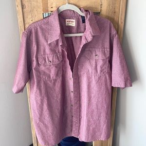 Wrangler Button Up - Short Sleeve